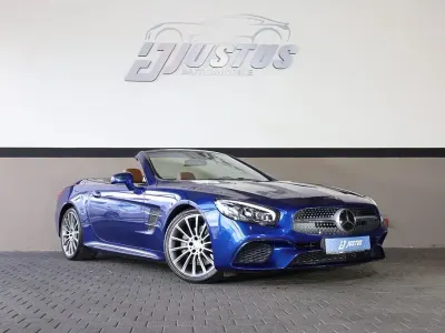 Gebraucht Mercedes SL450 367 PS (269 kW) 2017 Blau Cabrio