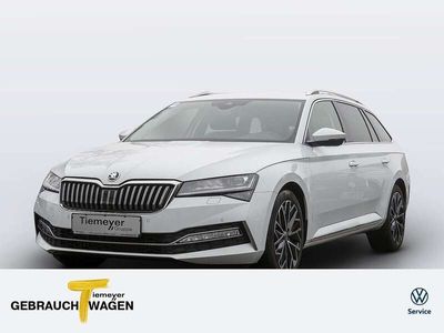 gebraucht Skoda Superb Combi 2.0 TDI DSG L&K LEDER LED NAVI PDC Autohaus Tiemeyer Halver Autohaus Tiemeyer Halver