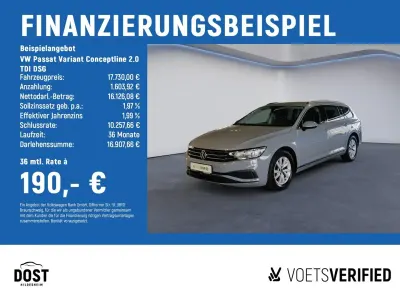 Gebraucht VW Passat Conceptline 122 PS (89 kW) 2022 Grau Kombi
