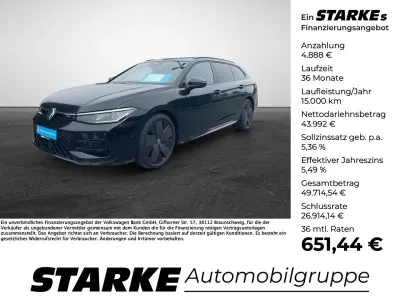 Gebraucht VW Passat R-line 193 PS (141 kW) 2025 Grenadillschwarz (metallic) Kombi
