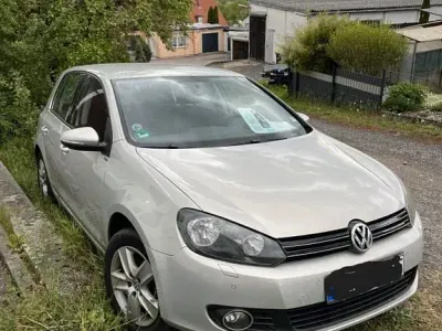 Gebraucht VW Golf VI Comfortline 122 PS (89 kW) 2009 Silber Kleinwagen