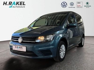 Usata VW Caddy Trendline 84 CV (61 kW) 2018 Verde Monovolume