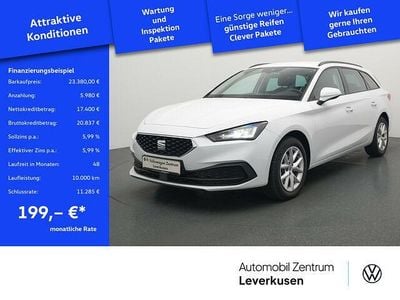 Usata Seat Leon ST Style 110 CV (80 kW) 2024 Bianco Station wagon