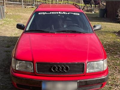 Gebraucht Audi 100 150 PS (110 kW) 1993 Rot Kombi