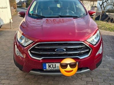 Gebraucht Ford Ecosport Titanium 125 PS (91 kW) 2018 Rot SUV