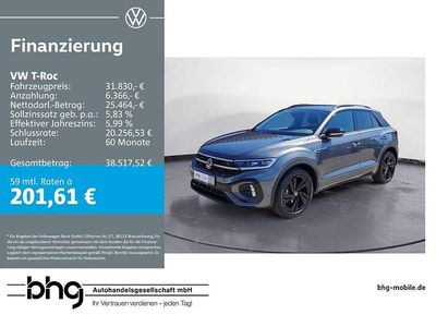 Begagnad VW T-Roc R-line 150 HK (110 kW) 2025 Grå SUV