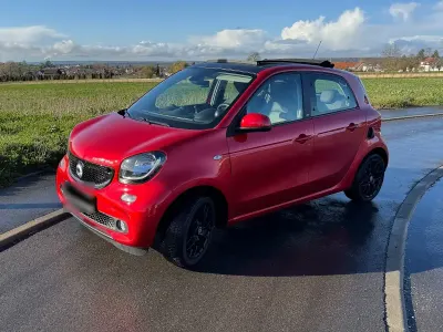 Gebraucht Smart ForFour Electric Drive Prime 60 kW (82 PS) 2017 Rot Kleinwagen