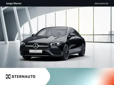 Usata Mercedes CLA250e AMG line 218 CV (160 kW) 2022 Nero Berlina