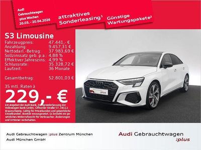 Gebraucht Audi S3 Sport 310 PS (228 kW) 2024 Gletscherweiß metallic Limousine