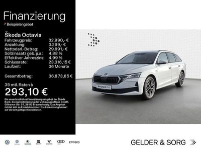 Gebraucht Skoda Octavia Tour 150 PS (110 kW) 2025 Moonweiß perleffekt Kombi