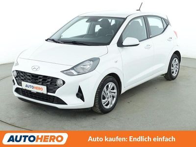 Gebraucht Hyundai i10 67 PS (49 kW) 2021 Weiß Kleinwagen