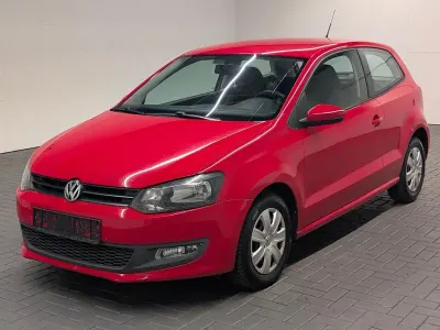 Gebraucht VW Polo Trendline 75 PS (55 kW) 2010 Rot Kleinwagen