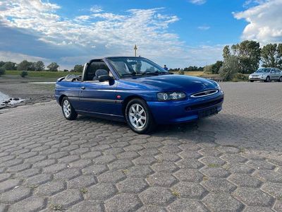 Gebraucht Ford Escort Cabriolet 90 PS (66 kW) 1996 Blau Cabrio