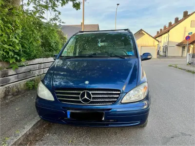 Gebraucht Mercedes Viano 150 PS (110 kW) 2004 Blau Van / Kleinbus