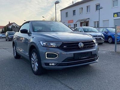 Gebraucht VW T-Roc Cabriolet R-line 150 PS (110 kW) 2021 Mondsteingrau Cabrio