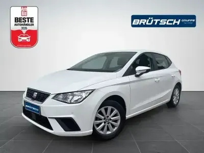 Gebraucht Seat Ibiza Style 80 PS (58 kW) 2019 "candy" weiss Kleinwagen