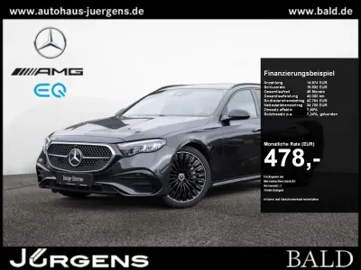 Gebraucht Mercedes E220 AMG 197 PS (144 kW) 2024 Grau Limousine