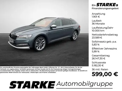 Gebraucht Skoda Superb 190 PS (139 kW) 2020 Grau (quarzgrau metallic) Kombi