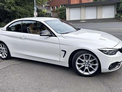 Gebraucht BMW 430 Cabriolet Sport Line 258 PS (189 kW) 2019 Weiß Cabrio