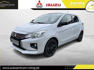 Gebraucht Mitsubishi Space Star Select+ 71 PS (52 kW) 2024 Titanweiß / pianoschwarz Kleinwagen