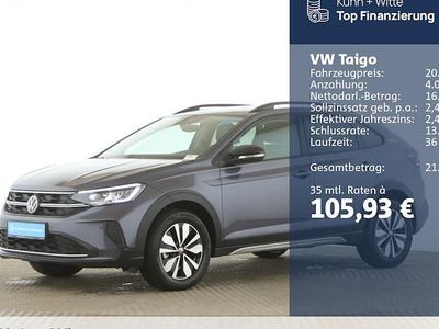 Gebraucht VW Taigo Goal 95 PS (69 kW) 2025 Grau SUV
