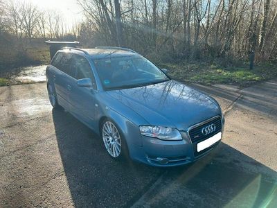 Blau Gebraucht 2007 Audi A4 Kombi | 4.100 € (Teuer)