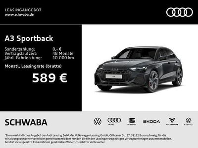 Neu Audi A3 S-Line 272 PS (200 kW) 2026 Grau Limousine