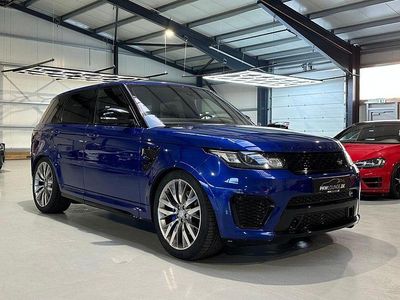 Blau Gebraucht 2016 Land Rover Range Rover SVR SUV | 48.900 € (Etwas zu teuer)