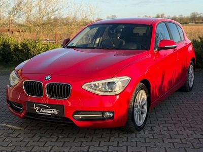 Gebraucht BMW 116 Sport Line 116 PS (85 kW) 2014 Rot Kleinwagen