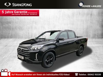 gebraucht Ssangyong Musso MussoGrand Blackline 2,2 4WD 18ZOLL ALU+SD+ SHD