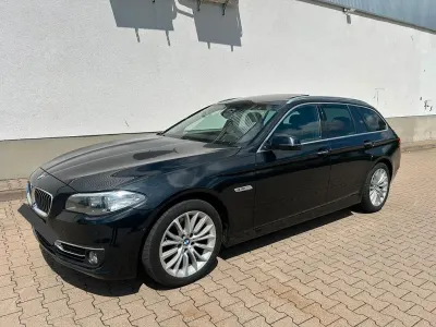 Gebraucht BMW 520 Luxury Line 184 PS (135 kW) 2014 Schwarz Kombi