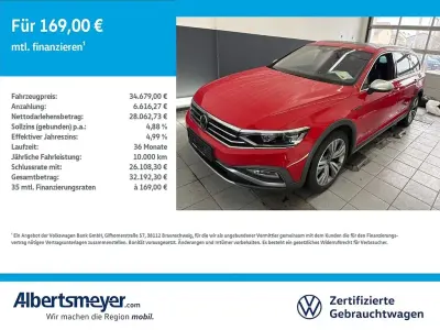 Brugt VW Passat Alltrack 200 HK (147 kW) 2023 Rød Stationcar