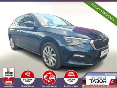 Gebraucht Skoda Scala Style 150 PS (110 kW) 2021 Blau metallic Kleinwagen