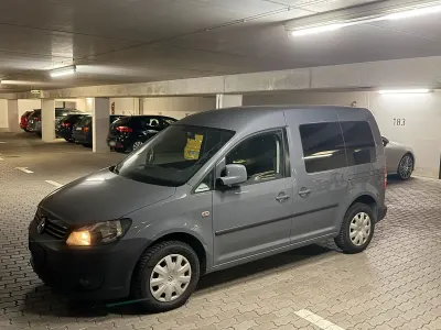 Gebraucht VW Caddy 105 PS (77 kW) 2012 Grau Van / Kleinbus