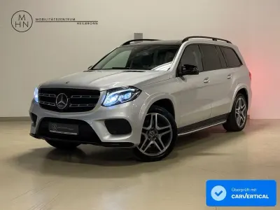 Brugt Mercedes GLS350 AMG line 258 HK (189 kW) 2018 Sølv SUV