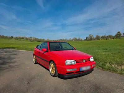 Gebraucht VW Golf Cabriolet Edition 90 PS (66 kW) 1994 Rot Cabrio