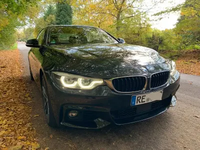 Brugt BMW 435 Sport Line 313 HK (230 kW) 2017 Sort Cabriolet