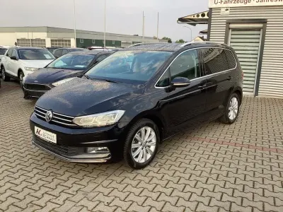 Gebraucht VW Touran Highline 150 PS (110 kW) 2015 Schwarz Van / Kleinbus