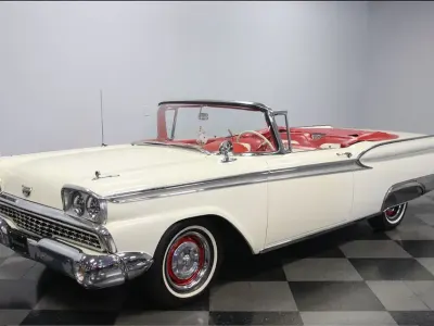 Gebraucht Ford Fairlane 228 PS (167 kW) 1959 Weiß Cabrio