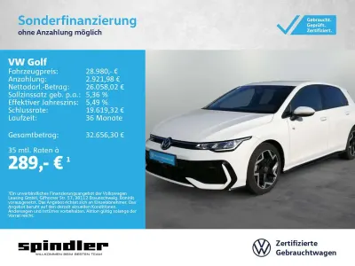 Gebraucht VW Golf VIII R-line 150 PS (110 kW) 2025 Pure white Limousine
