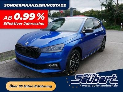 Raceblau metallic Neu 2025 Skoda Fabia Monte Carlo Kleinwagen | 21.990 € (Guter Preis)