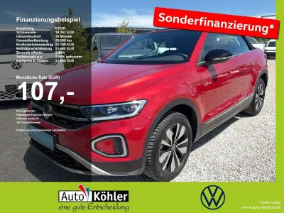 Gebraucht VW T-Roc Cabriolet Goal 116 PS (85 kW) 2025 Kings red metallic Cabrio