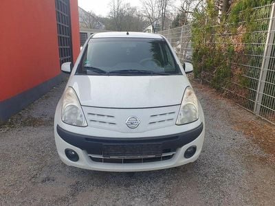 Gebraucht Nissan Pixo Acenta 68 PS (50 kW) 2010 Weiß Kleinwagen