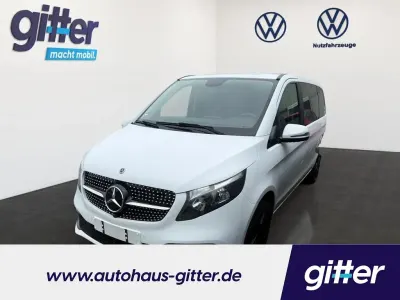 Gebraucht Mercedes V220 163 PS (119 kW) 2021 Weiß Van / Kleinbus