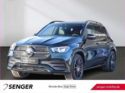 Gebraucht Mercedes GLE350 AMG line 194 PS (142 kW) 2022 Metalliclack smaragdgrün SUV