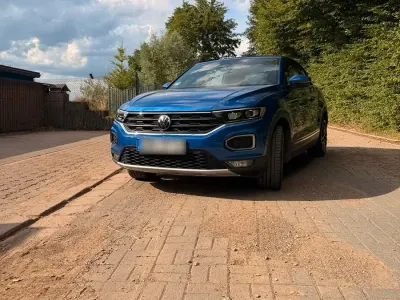 Gebraucht VW T-Roc 150 PS (110 kW) 2021 Blau SUV