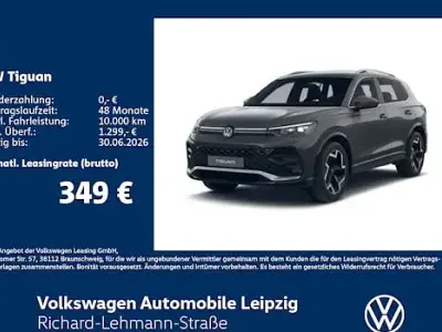 Nowe VW Tiguan R-line 150 KM (110 kW) 2026 Szary SUV