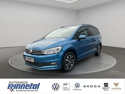 Gebraucht VW Touran Comfortline 150 PS (110 kW) 2018 Blau Van / Kleinbus