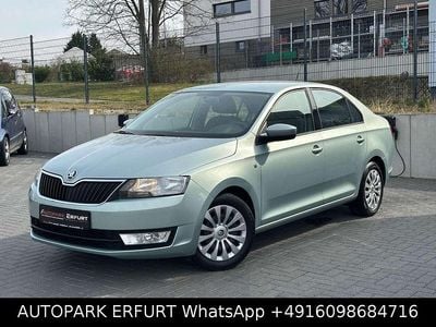 Gebraucht Skoda Rapid Ambition 86 PS (63 kW) 2013 Grün Kleinwagen