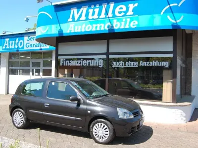 Brugt Renault Clio II Campus 58 HK (42 kW) 2007 Sort